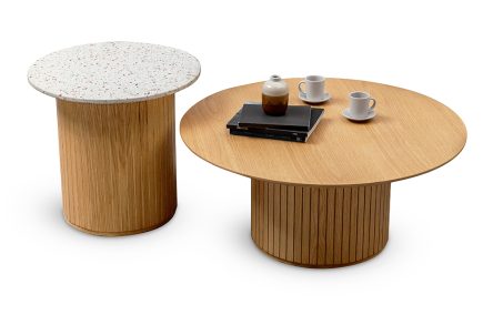 סט שולחנות סלון טרצו RIBS