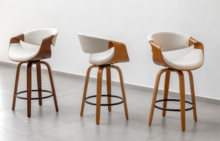 כיסא בר מסתובב  LOUISA